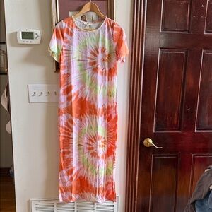 Sweet Lovely by Jen Tie-Dye Maxi Dress